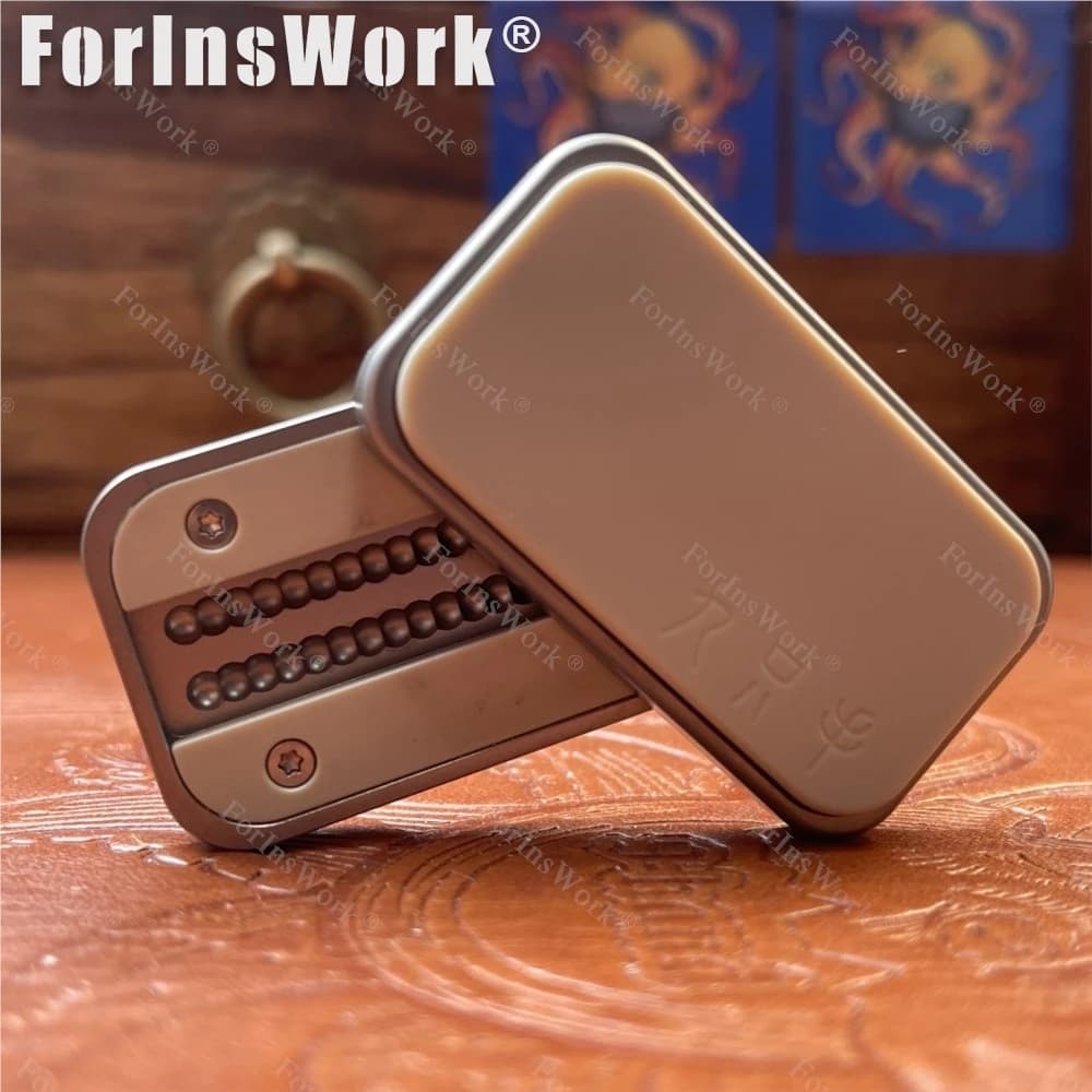 9 Cursore a spinta a mano Peek Patch in metallo Fidget Spinner Giocattoli sensoriali Giocattoli antistress EDC Fidget Fidgets Toy