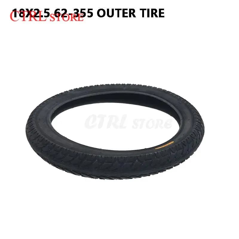 18 Inch 18x2.5 62-355 Tire, for Electric Bikes E-bikes Kid Unicycle Small BMX & Scooter Part