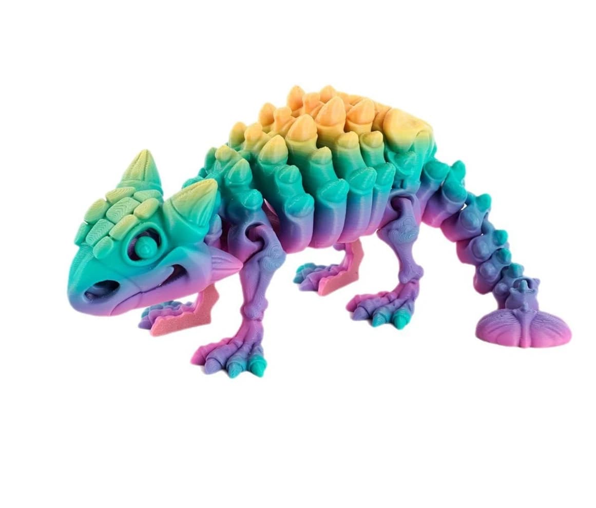 3D Printing Tyrannosaurus Rex Realistic Dinosaur Model Rounded Mobile Birthday Gift Animals Decorative Table Miniature