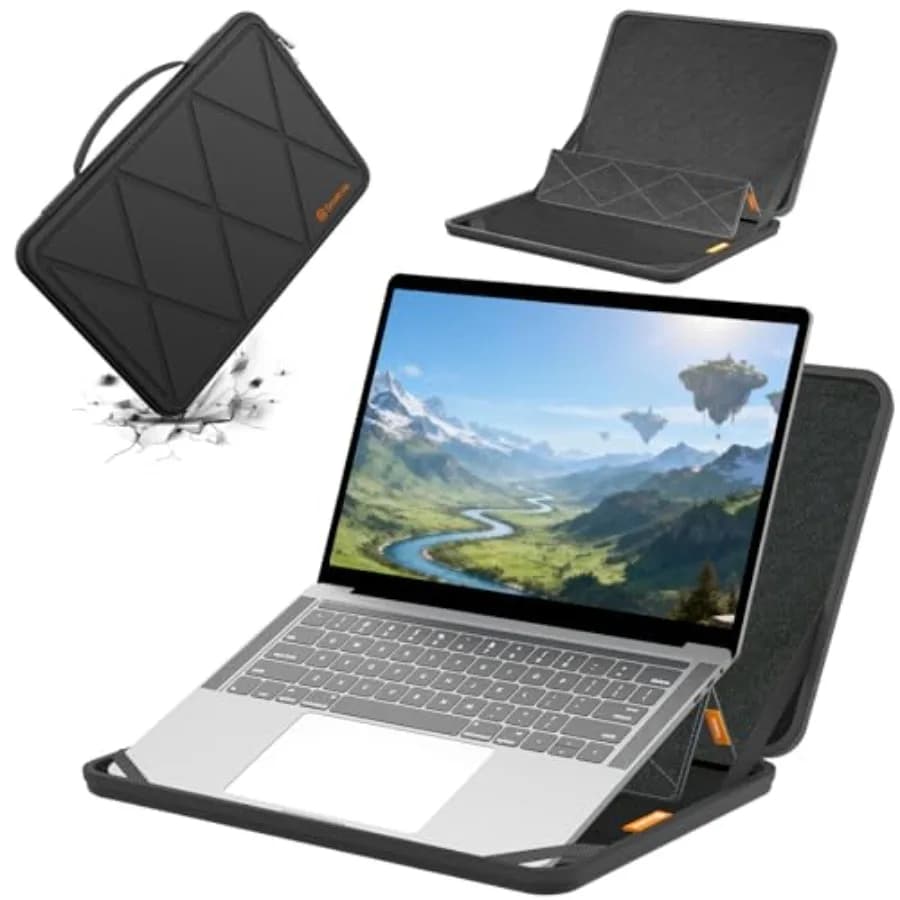 Custodia protettiva rigida per laptop da 14 pollici MS60T compatibile con Samsung Galaxy Book Go 5G Lenovo ThinkPad P14s/T14s/IdeaPad ASU