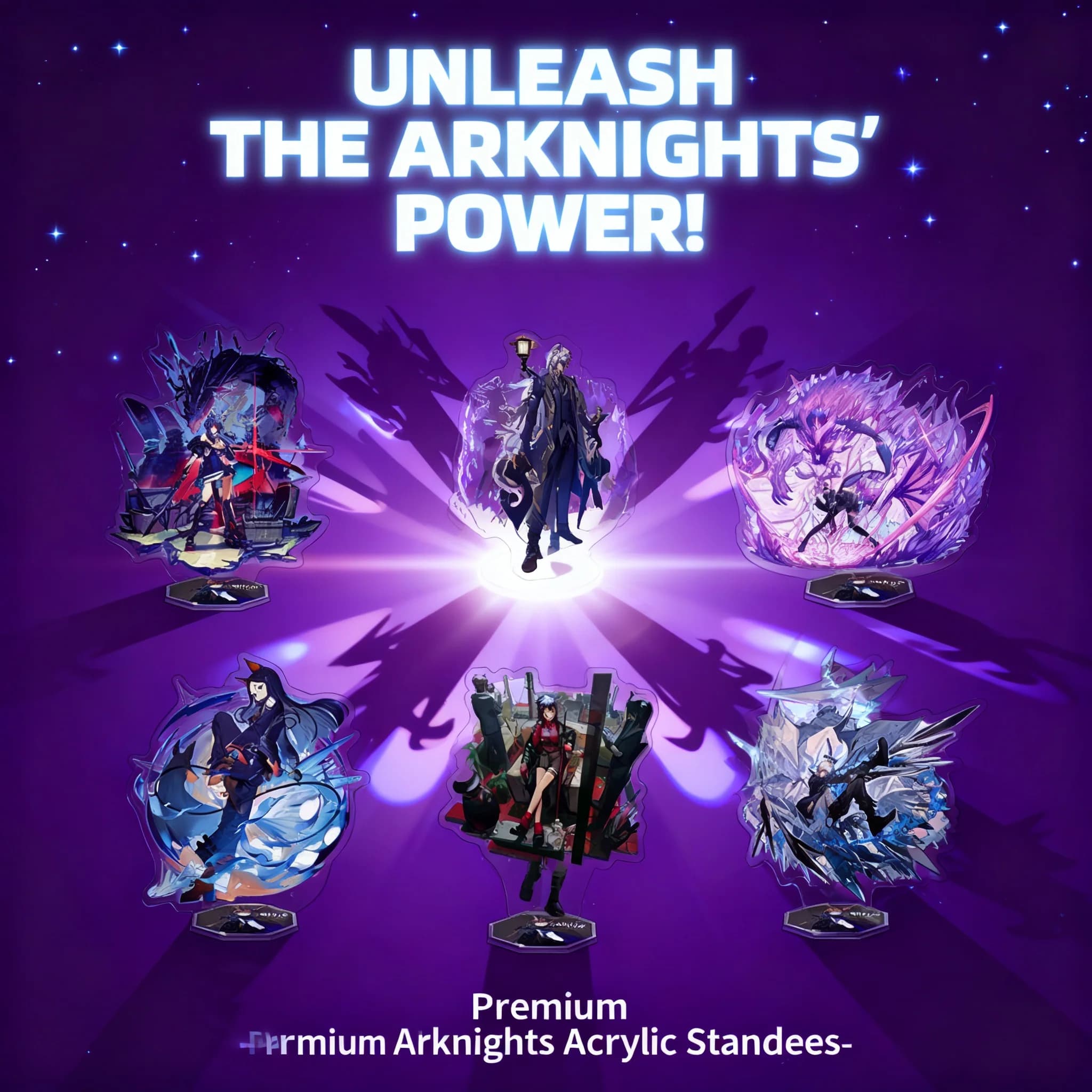 Nuovo Standee in Acrilico Anime Arknights 81-120, Statuetta di Personaggio del Gioco, Espositore da Collezione, Decorazione, Regalo per i Fan