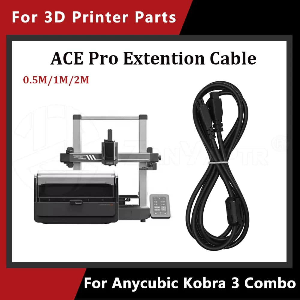 Per cavo di prolunga Anycubic kobra 3 Cavo di prolunga ACE a 4 pin per stampante 3D Kobra3/Max/S1C con anello magnetico/senza magnetico