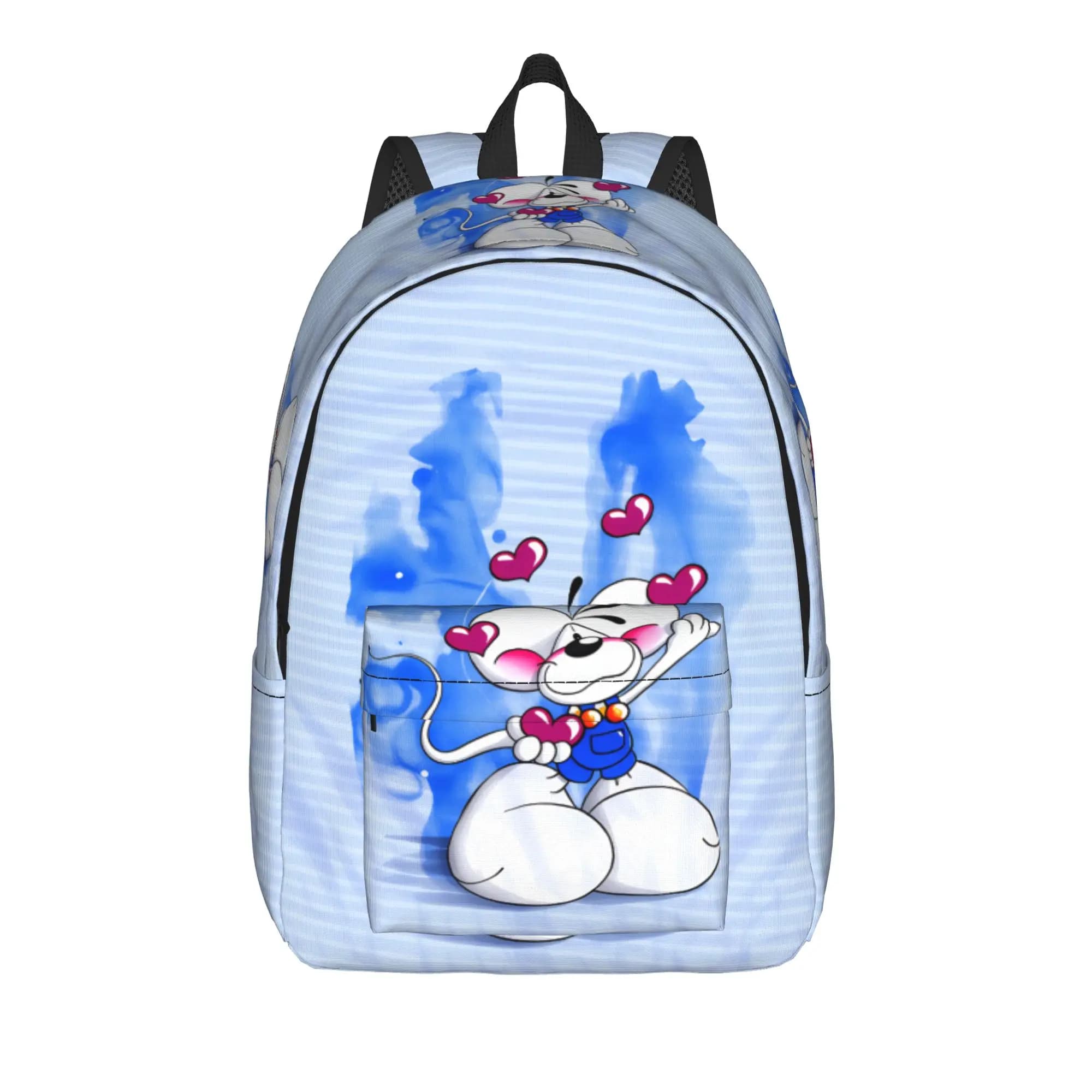 Diddl Cartoon Sleep (6) Backpack Modern Backpacks Boy Girl Travel Durable School Bags High Quality Rucksack