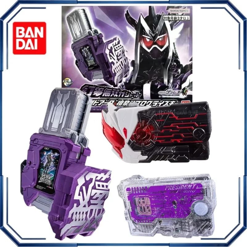 Bandai Kamen Rider Genms Dan Kuroto Action Figures Ex-Aid Zero One Anime Model Collection Gifts Key Gashat Toys Display