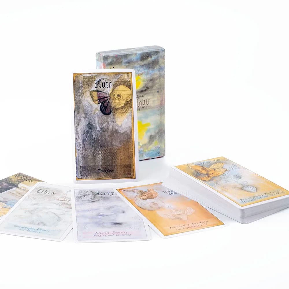 Heavenly Corps Astrologia Mazzo da 51 carte 10,4 x 6,1 cm Carte da tavolo di gioco di gruppo per feste Precognizione e Divinazione Set Oracle