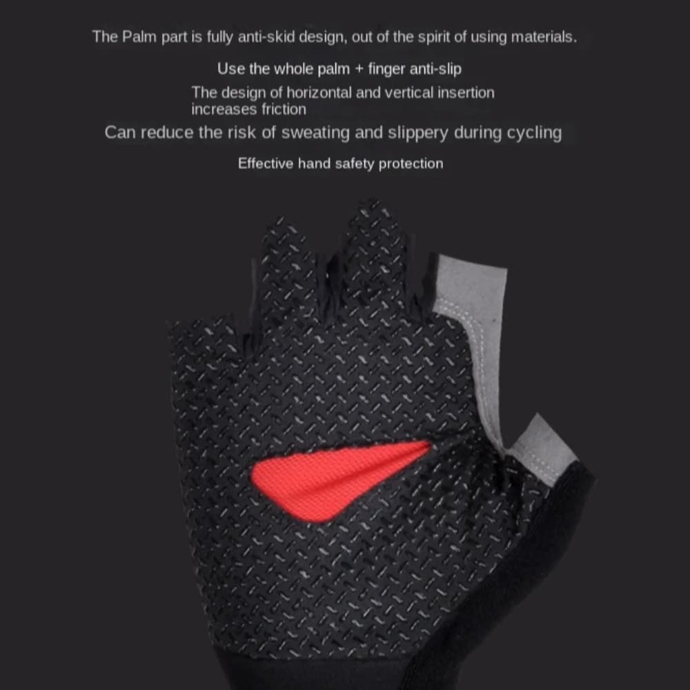 Women's Non-slip Breathable Men's Cycling Gloves Gym Training Gloves Unisex Elastic Shoe Hiking Campsite