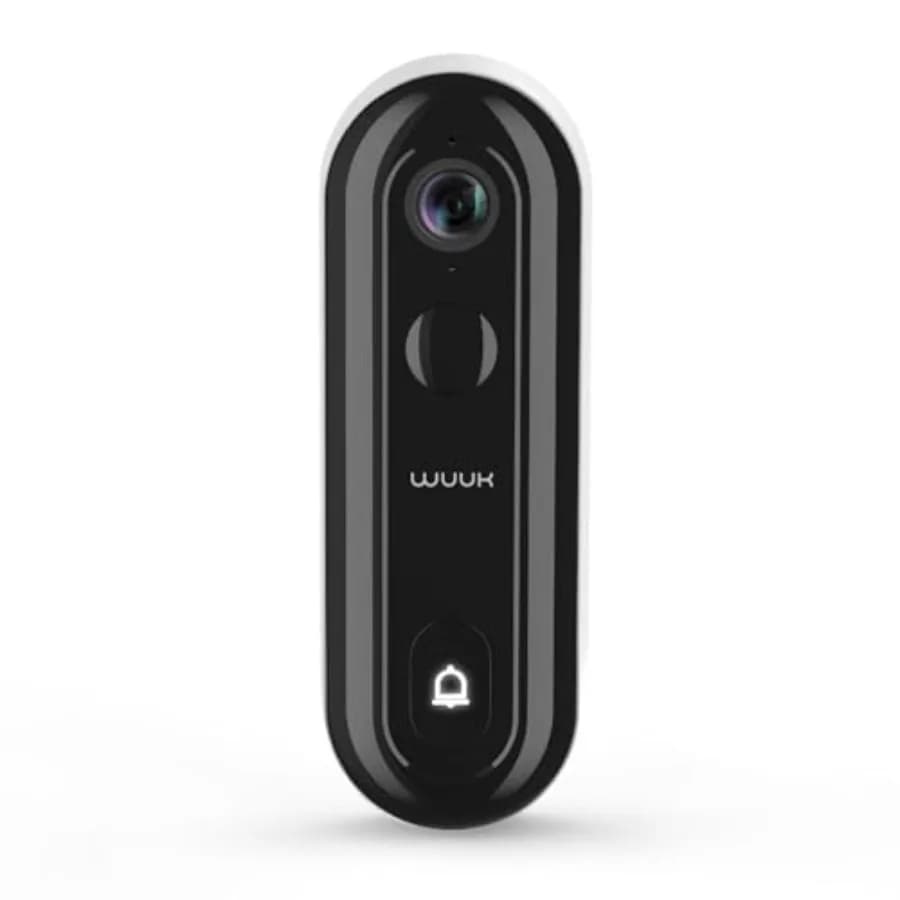 Campanello Video Wireless/Cablato con Rilevamento Umano e del Movimento, WiFi 2.4/5 GHz, Nessun Abbonamento Richiesto, Compatibile con AI