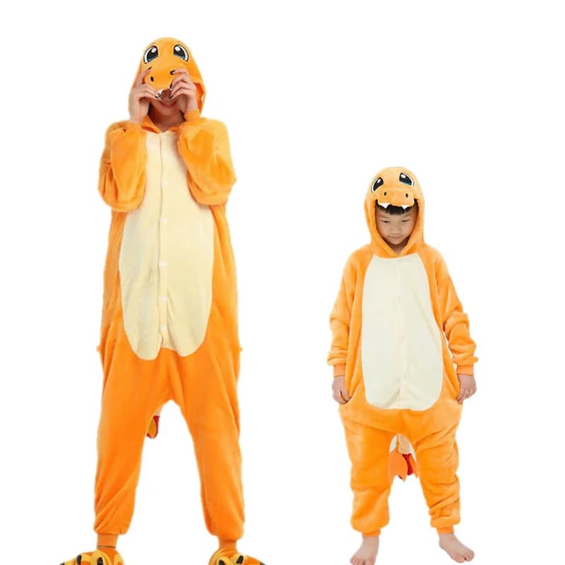 Pokemon Charizard Costume Anime Vestito Cosplay Halloween Natale Kigurumis Tuta Donna Uomo Ragazzo Ragazza Pigiama Onesies Outfit