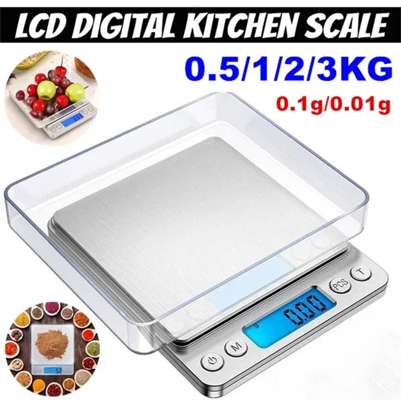 Bilancia da cucina digitale bilancia da cucina Mini Pocket Precision Jewelry bilancia elettronica De Cuisine peso Gold Food Bar