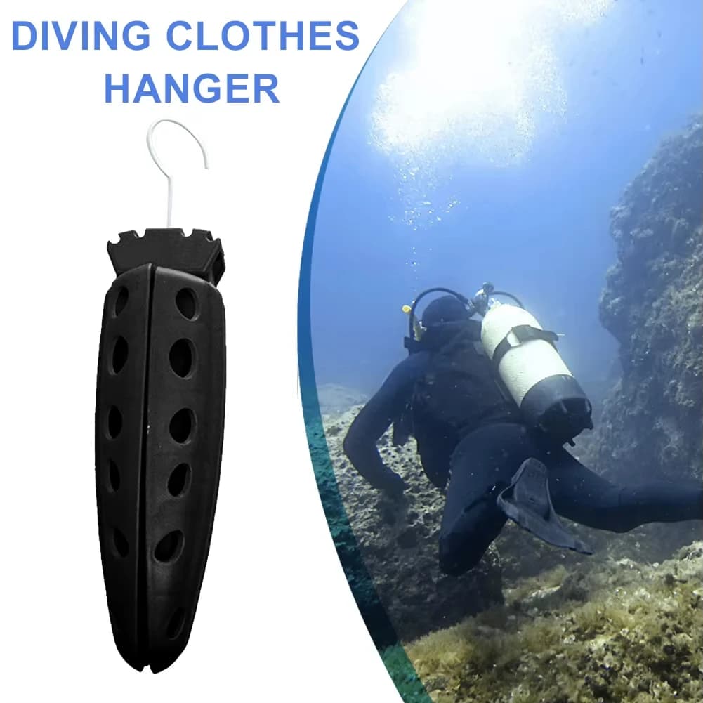 Appendiabiti Pieghevole Resistente per Mute Subacquee, Gancio Multiuso per Attrezzatura da Surf, Snorkeling e Immersioni