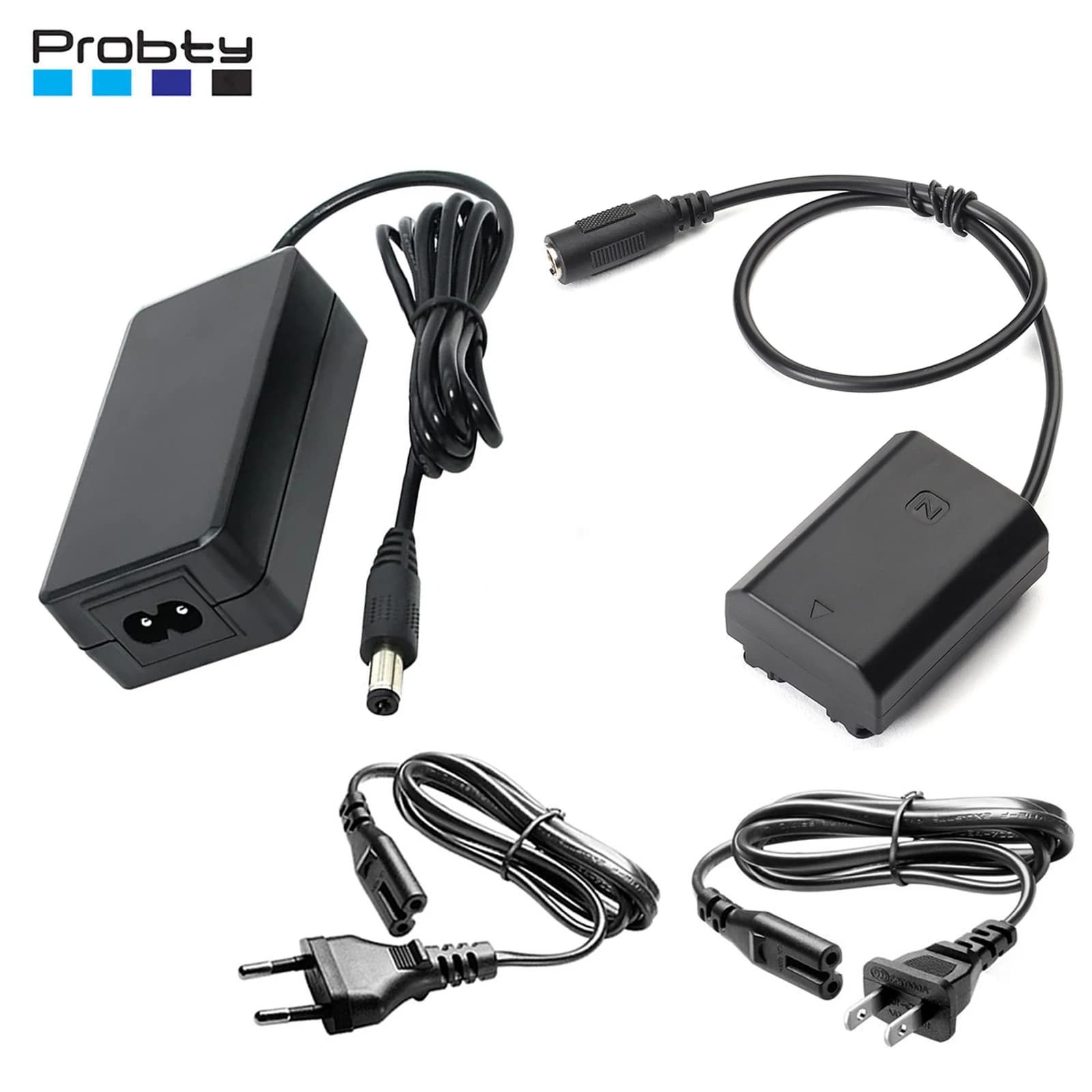 NP-FZ100 ZV-E1 Batteria fittizia Adattatore CA per alimentatore continuo per Sony Alpha A6600 A7IV A7SIII A7C A1 A7R3 A7R IV FX3 FX30