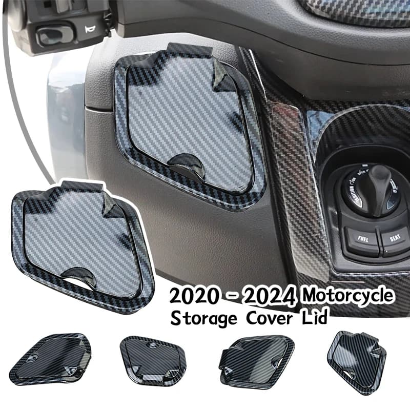 For Yamaha Nmax V2 NMAX155 NMAX125 2020-2024 Accessories Toolbox Storage cover Side pocket Charger cover Waterproof cap