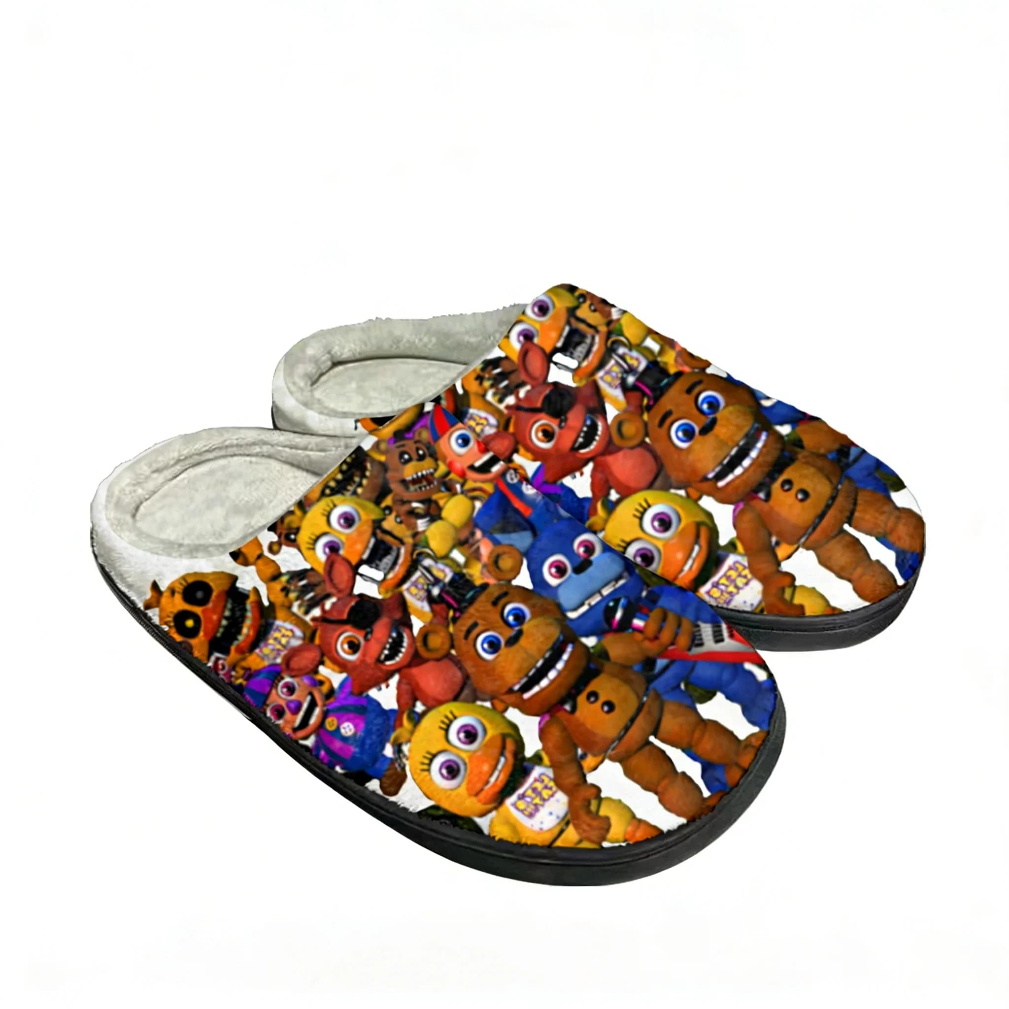 F-Fives N-Nights cotton Slippers for men and women, customised thermal slippers for boys and girls F-Freddyse, hot for the bedroom