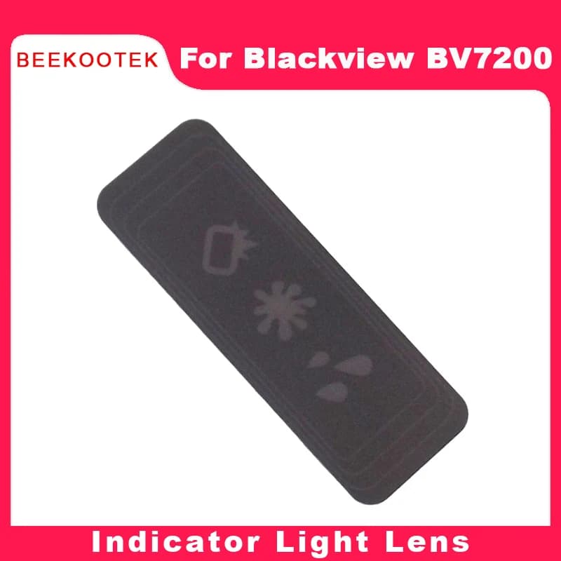 Nuovo originale Blackview BV7200 indicatore luminoso obiettivo posteriore accessori per obiettivo della fotocamera per Blackview BV7200 Smart Cell Phone