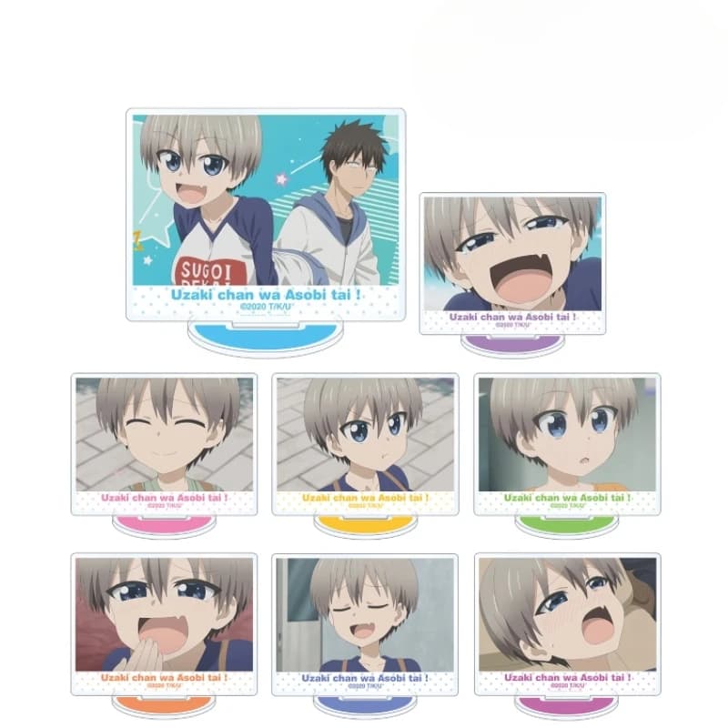 Gioco Uzaki Hana Yanagi Tsuki Sakurai Shinchi Asai Ami Acrilico Stand Doll Anime Figura Modello Piastra Giocattolo Cosplay per il Regalo