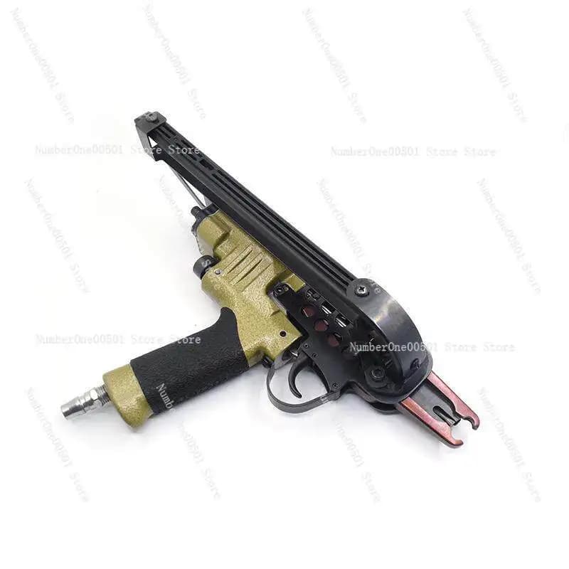 Pistola Pneumatica Tipo C 454 SC760 per Gabbie di Polli, Strumento per Gabbie di Animali, Pistola per Reti, Pistola per Graffette per Sedili Auto