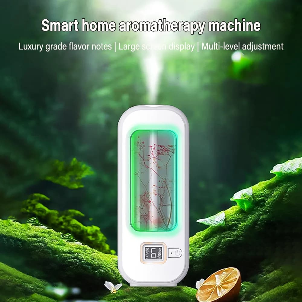 Macchina per aromaterapia Macchina automatica per fragranze domestiche Diffusore di oli essenziali Nebulizzatore per la deodorizzazione della cucina e della toilette