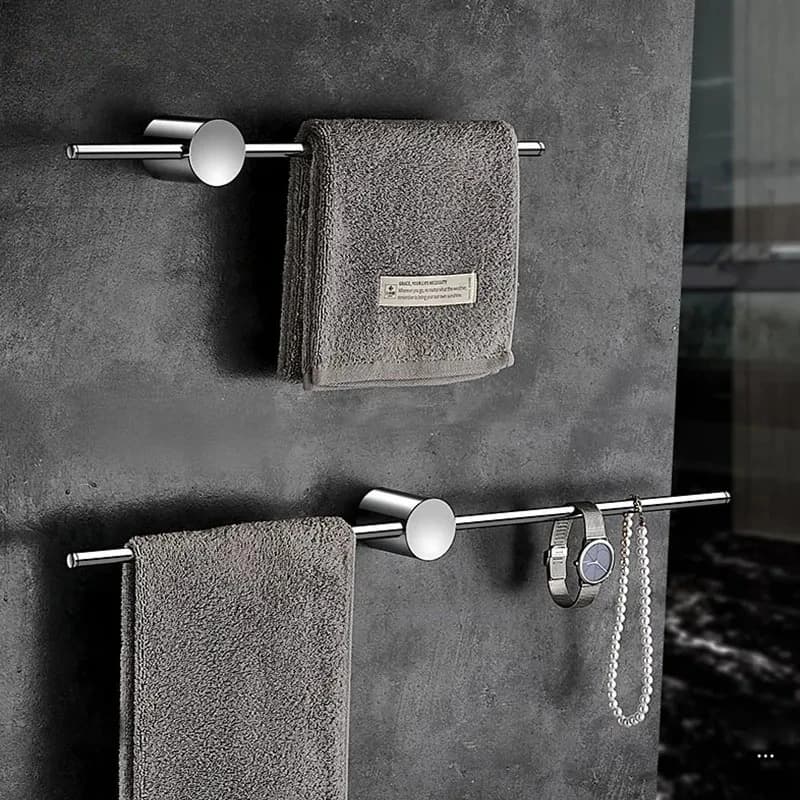 Porta asciugamani mobile da 40/50 cm Porta asciugamani da bagno Porta asciugamani da parete Spazio Mensola da bagno in rame Portaoggetti da cucina