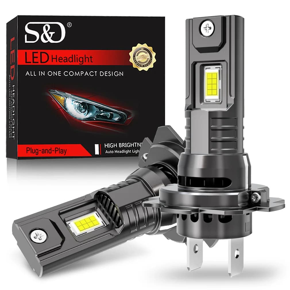 30000LM H7 Kit fari a LED Mini Canbus H7 Lampadina a LED 130W 3570 CSP per fari per auto Fendinebbia automatici Turbo Automobile 12V 6500K