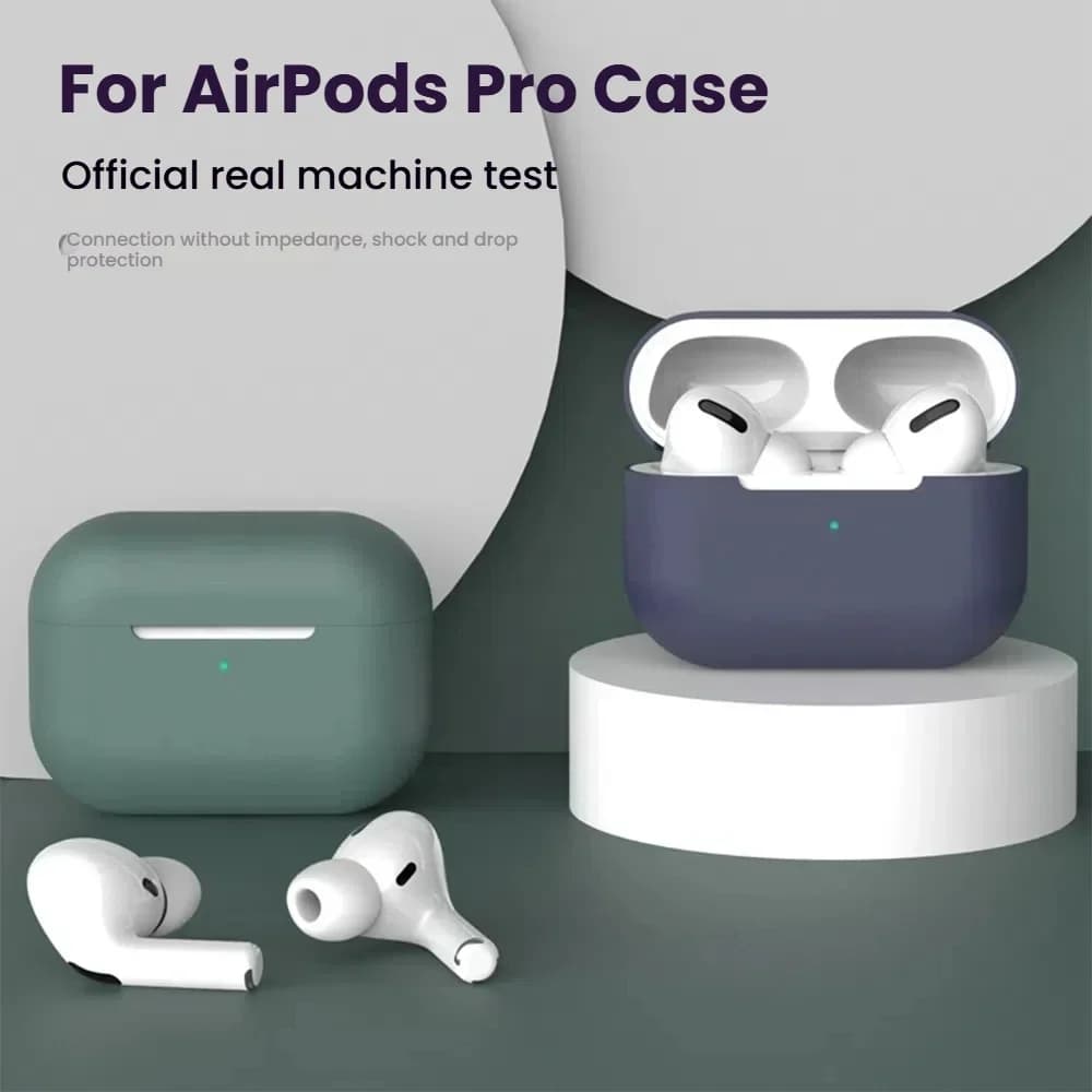 Silicone Case for Apple AirPods Pro 2 Pro2 Custody Wireless Earphone Case Protected Sleeves Shock Covers Headphone Accessories