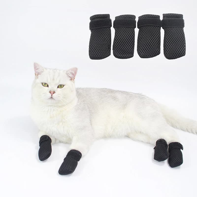 Coprigambe antigraffio per gatti Muto morbido Prendi una doccia Farmaci Alimentazione per realizzare un'iniezione di scarpe per cani Mantenere al caldo le forniture per animali domestici