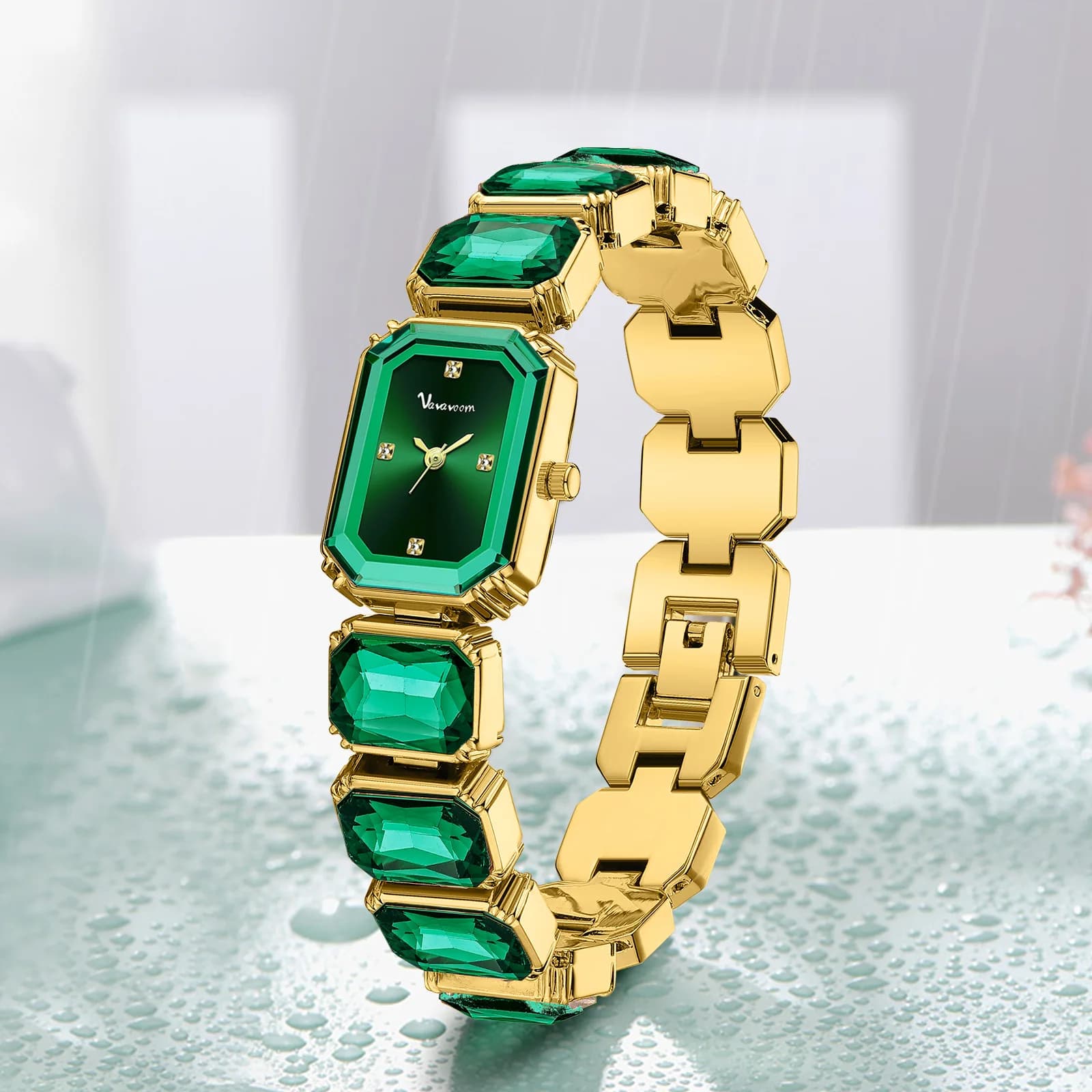 Women's Luxury Watches Elegant Bracelet With Diamonds Wrist Watch Waterproof Women's Quartz Watch Gift Relogio Female