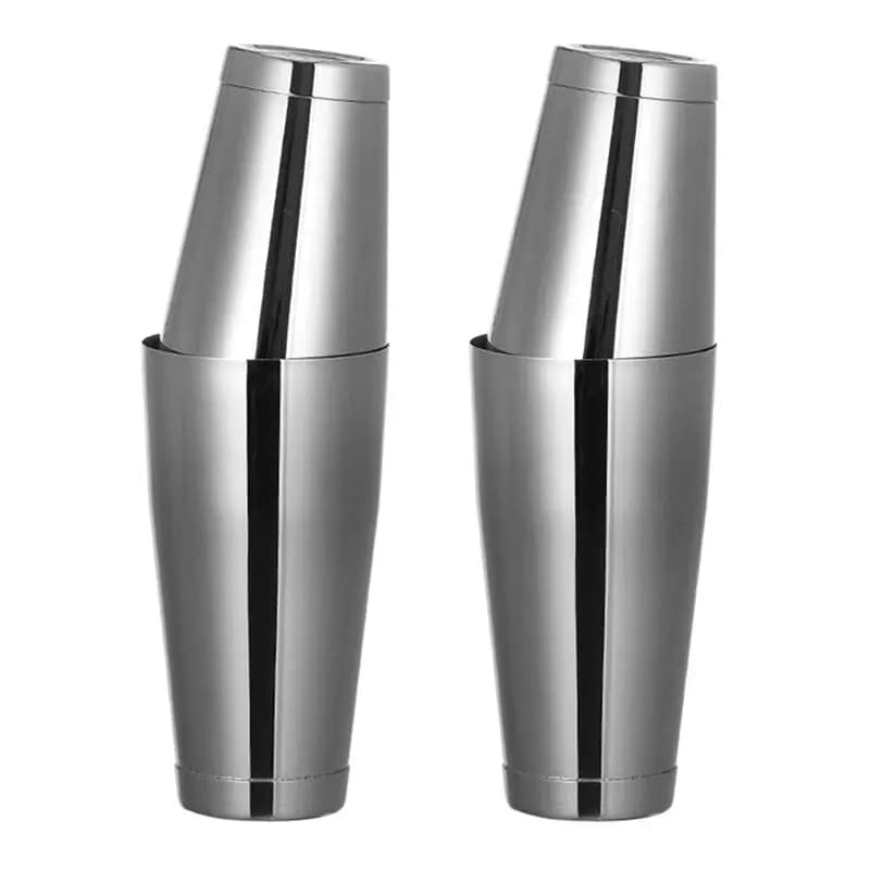 A53Q-2X Cocktail Shaker, Bar Bartender Shaking Tins Weighted 28Oz Unweighted 18Oz Martini Shakers Stainless Steel