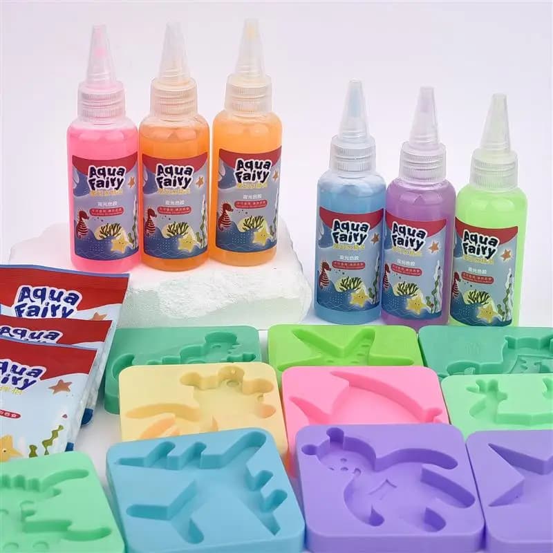 Fai da te fata magica acqua elfo oceano stampo compagno per bambini 3D fatto a mano acqua fata gel giocattolo set artigianato giocattoli educativi regalo