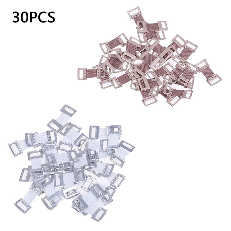 10/30 pezzi clip per fasciatura sostituzione benda elastica clip in metallo elasticizzato ganci per morsetto di fissaggio