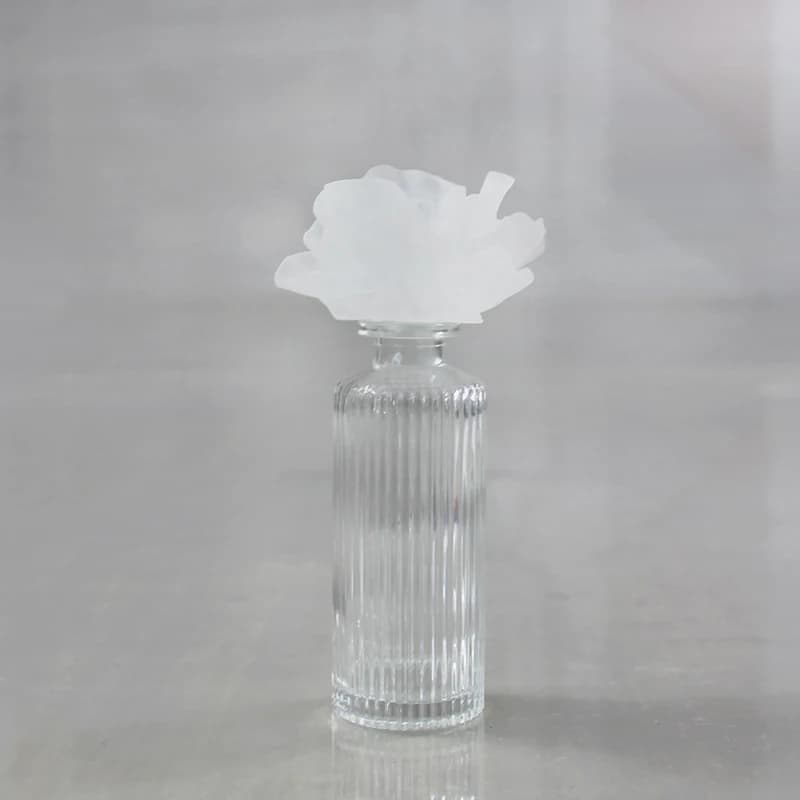 Bottiglie di profumo di olio essenziale di vetro mini bottiglia di profumo di cristallo personalizzata di lusso per la decorazione domestica