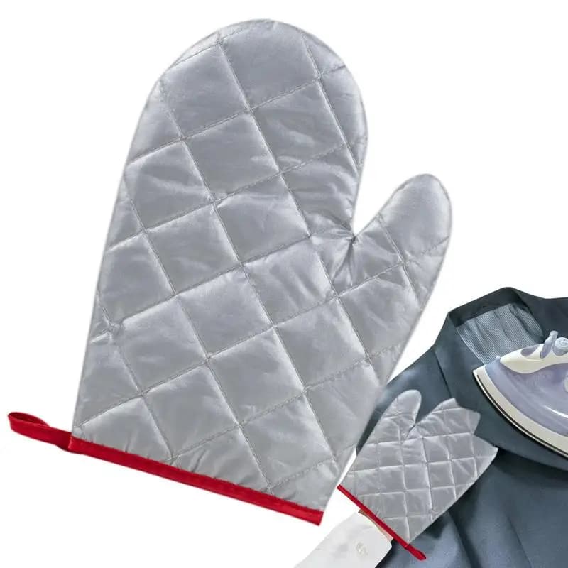 1pcs Microwave Gloves Oven Insulation Gloves Heat Resistant Single Glove Kitchen Baking Supplies Garment Steamer Ironing Gloves