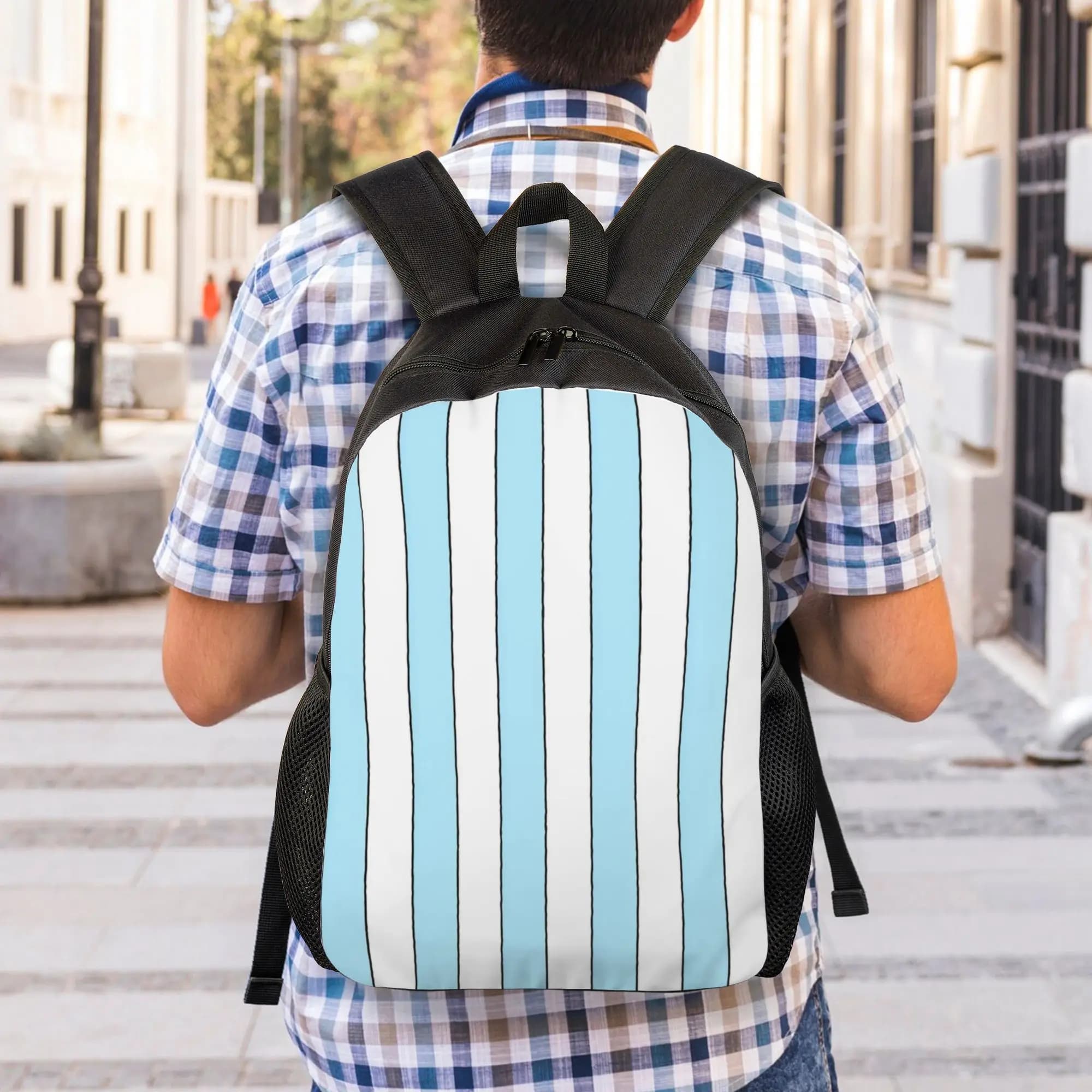 Nuovo zaino per tifosi di calcio per il ritorno a scuola, modello 61, per uomo e donna, zaino porta libri