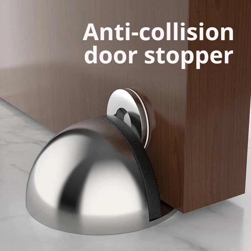 Magnet Door Stops Stainless Steel Door Stopper Doors Holder Home Improvement Hidden Doorstop Furniture Hardware