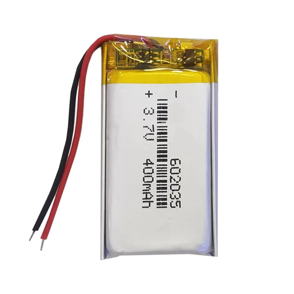 1-10 Pezzi Batteria 602035 400mAh 3.7V ai Polimeri di Litio per Smartwatch, Torcia, Giocattoli Elettrici, Altoparlanti, Cuffie