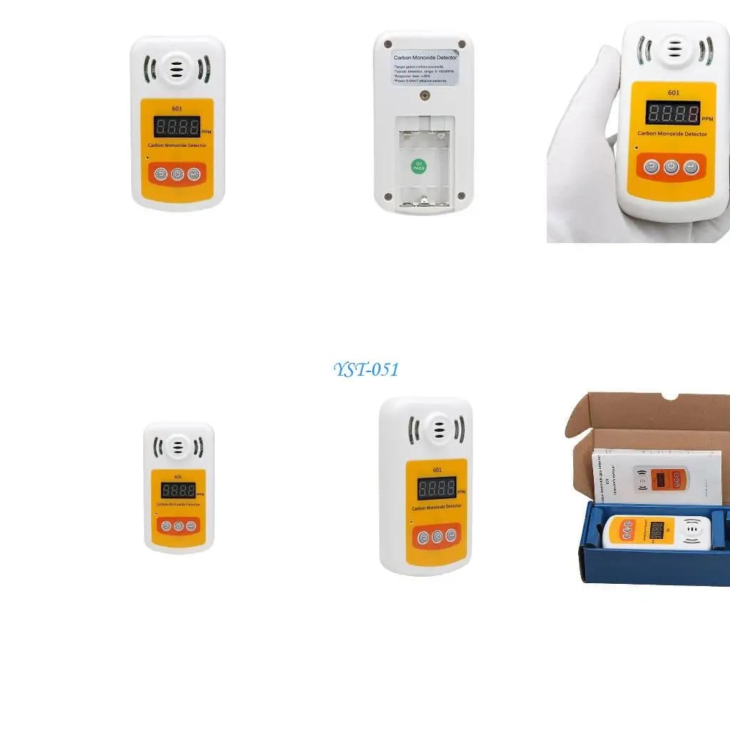 Analizzatore gas CO rilevatore CO portatile portatile precisione E15A con display LCD