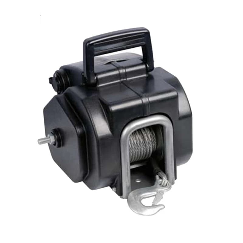 Electric 3500lbs Anchor Winch For Boats 12V/24V Steel Winch With Power Source For Autos