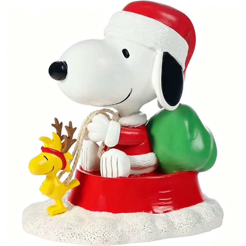 Kawaii Snoopy Ornament Cartoon Comic Snoopy Confused Collapse Ornament Christmas Desktop Decoration Ornament Girl Birthday Gift