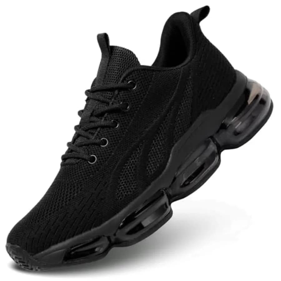 Scarpe da Uomo per Camminata e Corsa, Sneakers alla Moda per Basket, Scarpe da Tennis Traspiranti, Calzature Sportive per Palestra e Fitness