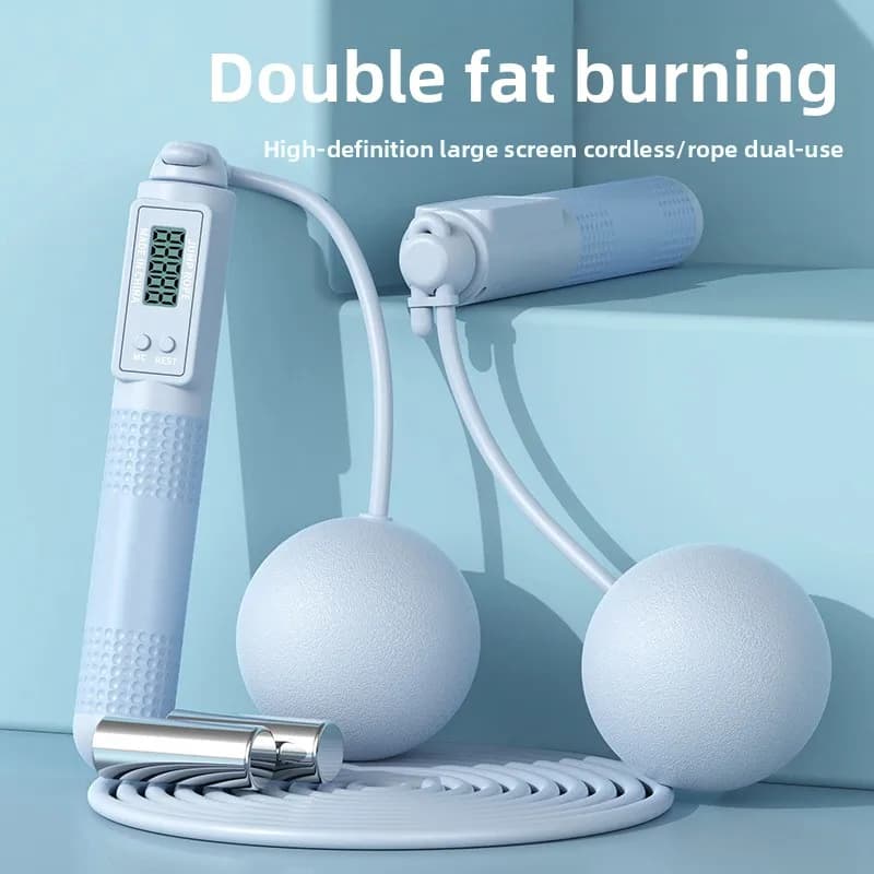 Jumping Cord Smart Counting Wire Mesh Sports Weight Home Jumping Modeling Fat Burning
