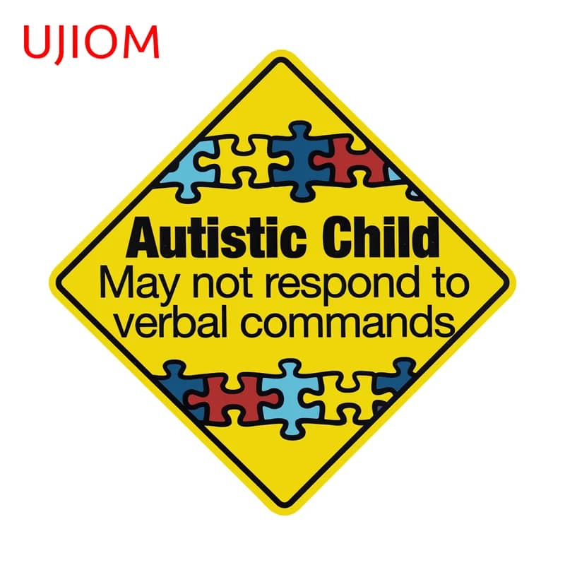UJIOM Paraurti magnetico Autistico Bambino Avvertimento Adesivo da parete Incantevole protezione solare alla moda Decal Chic Guardaroba Vestibulec Decor