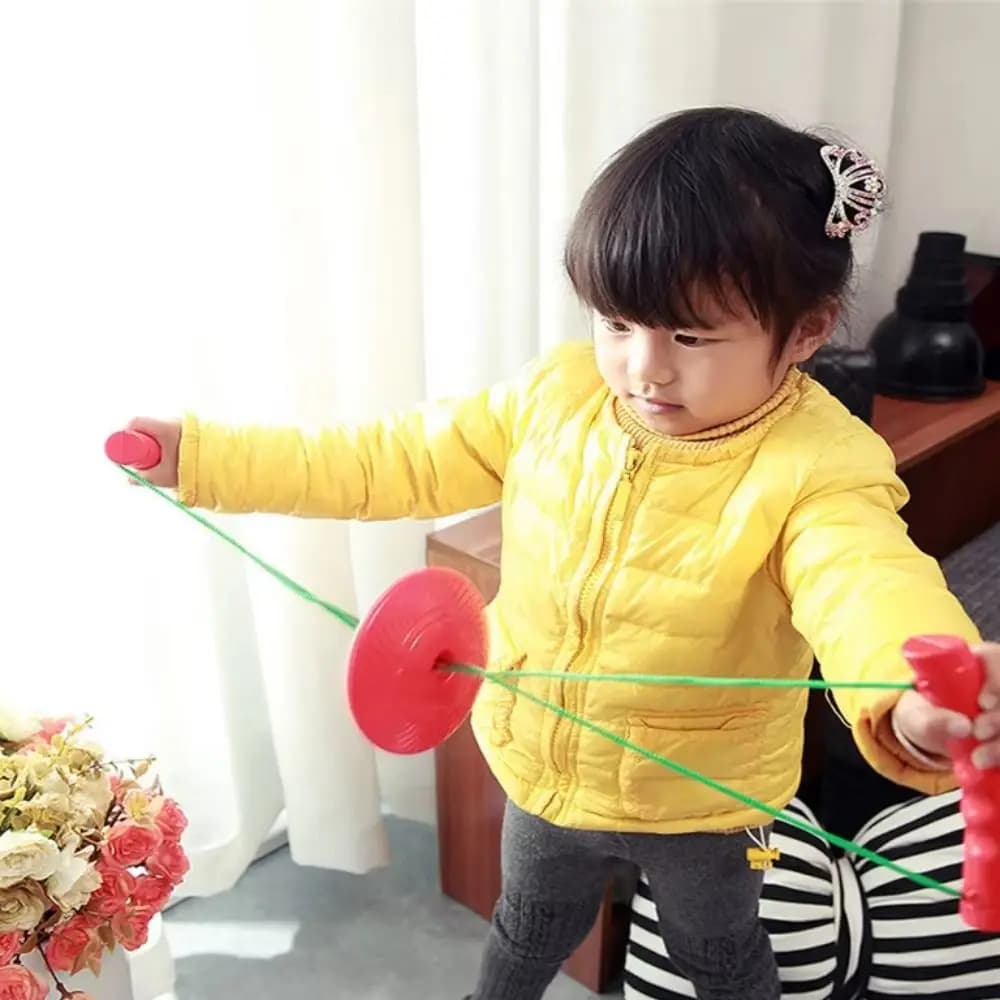 Arm tensioner Rally ball on rope Sports exercise Arms Reaction Ball Training ball Height growth Skip rope Sport
