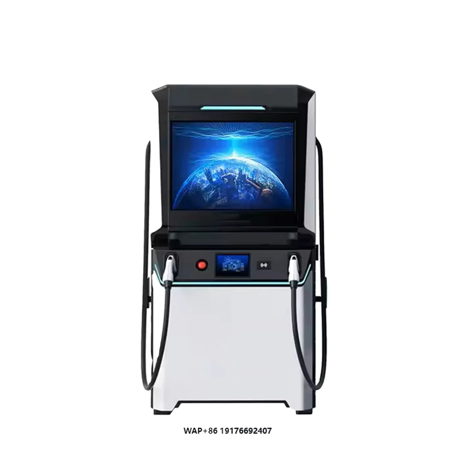 Durable 180KW 100kwh DC Solar Power Bank with 2 cable charger CCS GBT charging station for electric car in new condition