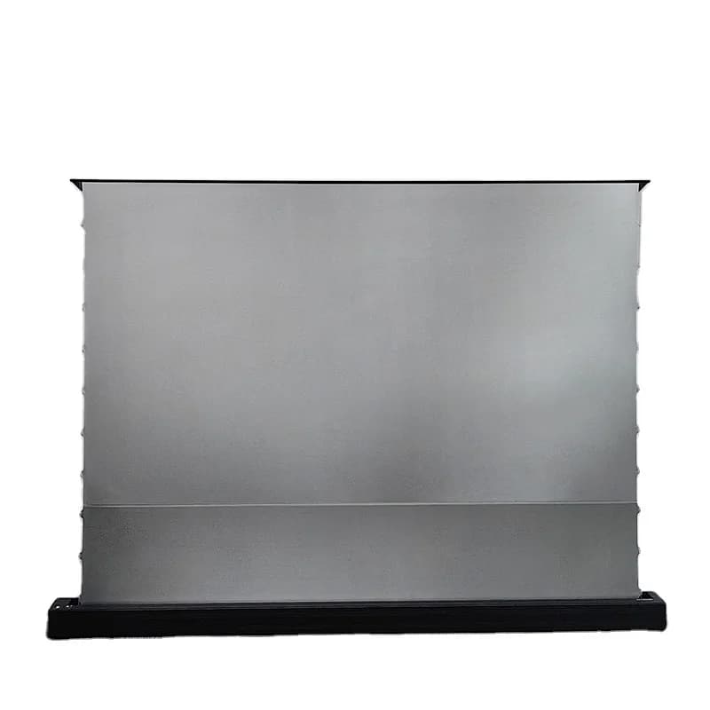 Schermo per Proiettore Portatile ALR da 120 Pollici, Schermo Fresnel Motorizzato da 100 Pollici, Schermo per Proiettore 4K 8K 3D a Lunga Gittata