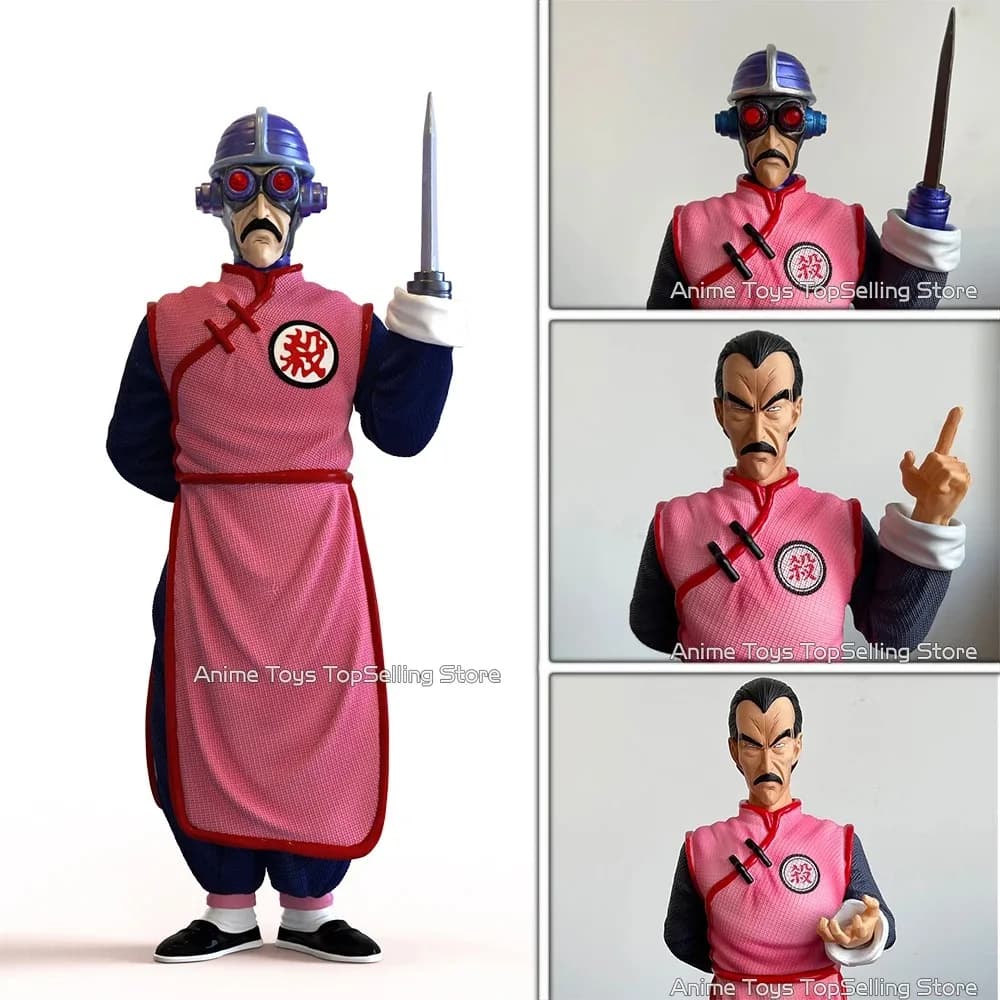 26,5 cm Dragon Ball Tao Pai Pai Figura Sostituisci la testa e la mano Taopai Pvc Goku Action Figures Collezione Modello Giocattoli Regali