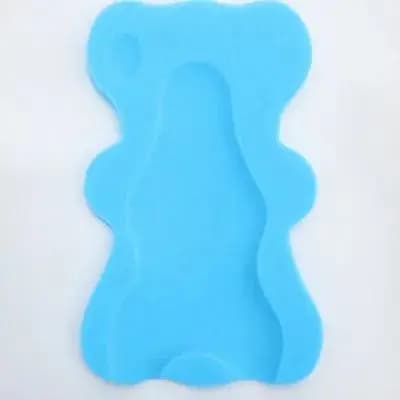 Baby Bath Sponge Support Infant Bath Cushion Non-Slip Skid Proof Comfortable Drying Sponge for Newborn Head Neck Back Support in