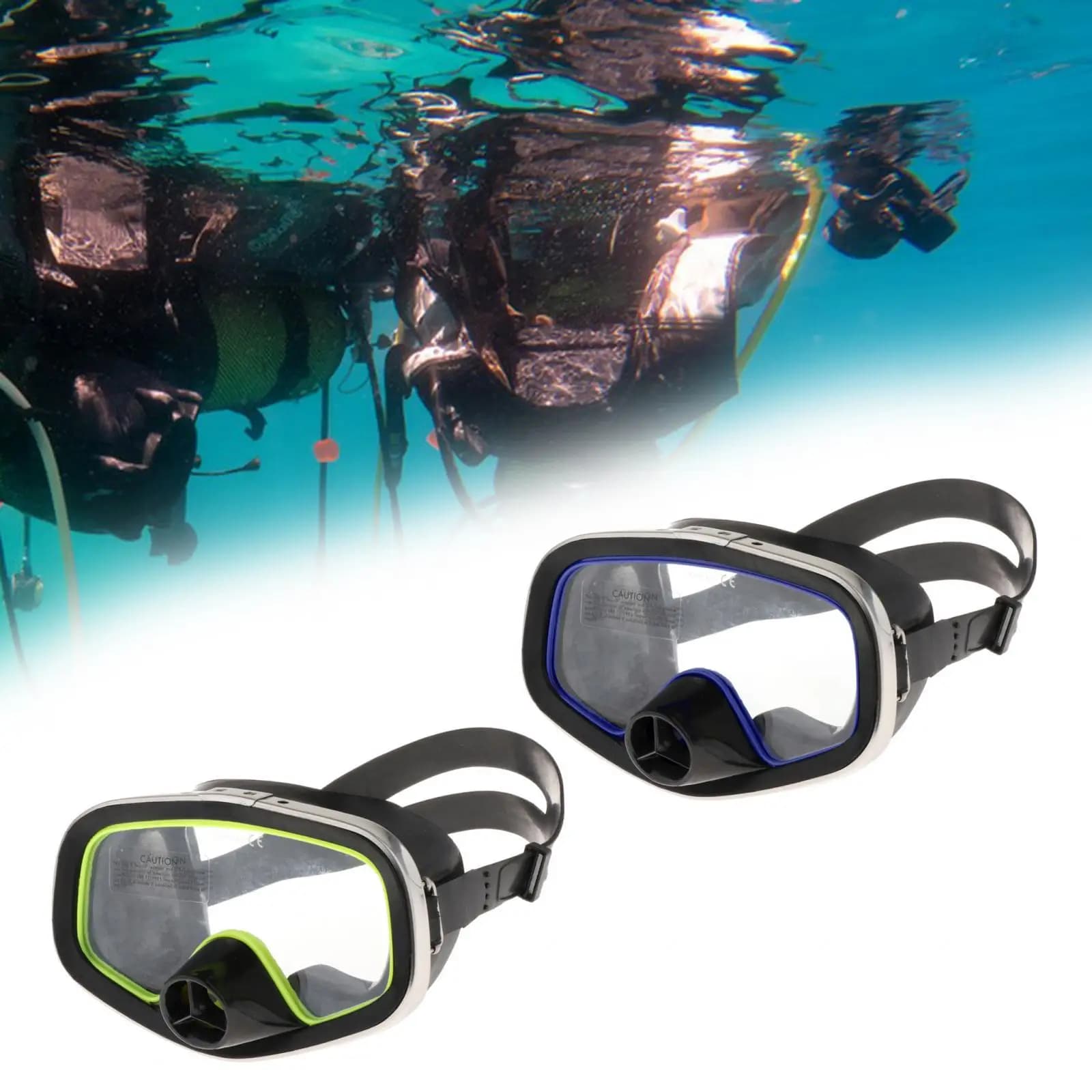 Snorkeling Snorkeling Scuba Diving Equipment Water Sports Equipment Summer beach Swimming glasses Swimming mask Swimming pool Snorkeling diving mask