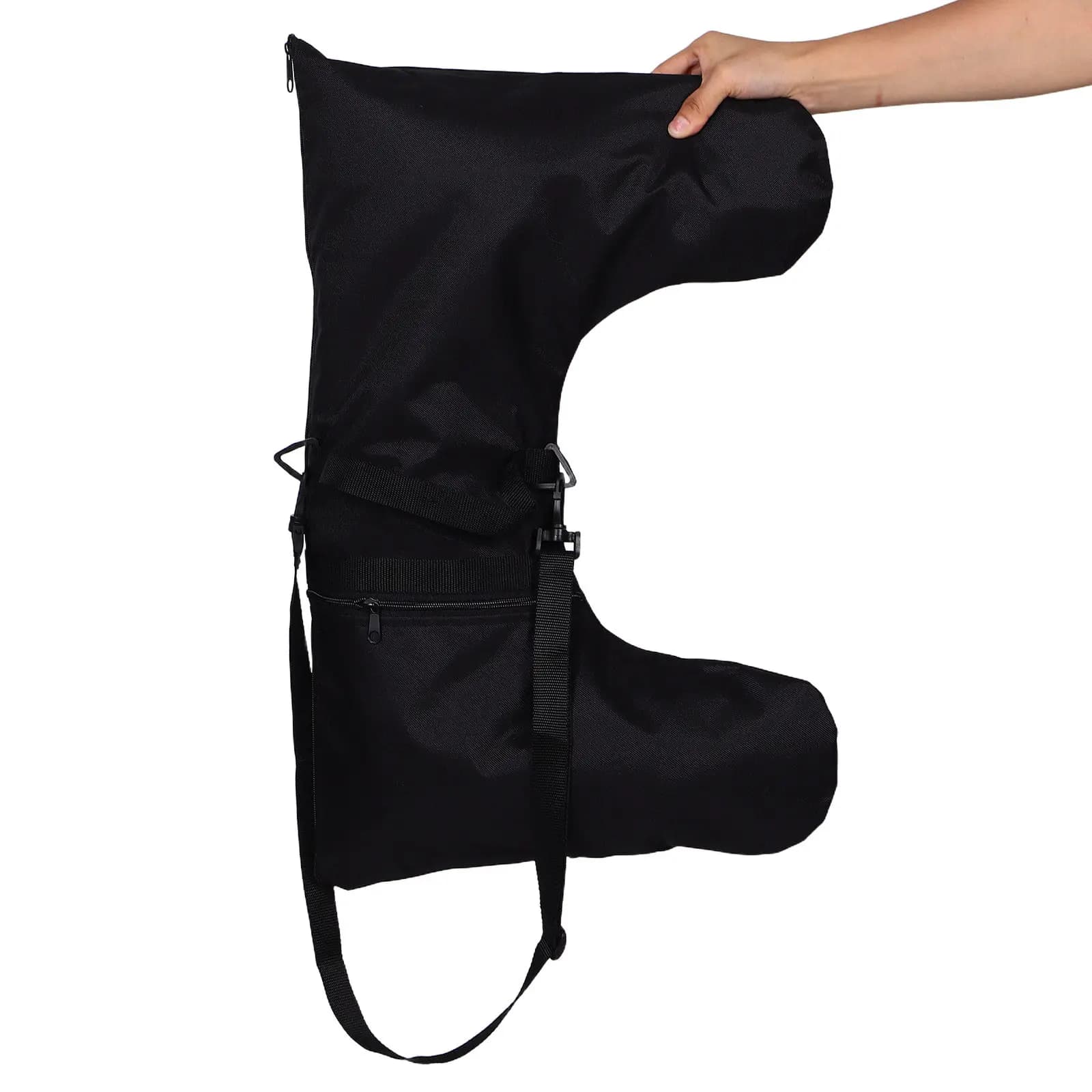 Borsa per Pattini da Ghiaccio in Materiale Impermeabile ad Alta Densità con Fondo Rinforzato e Tracolla Regolabile per Pattinaggio Artistico e Inline