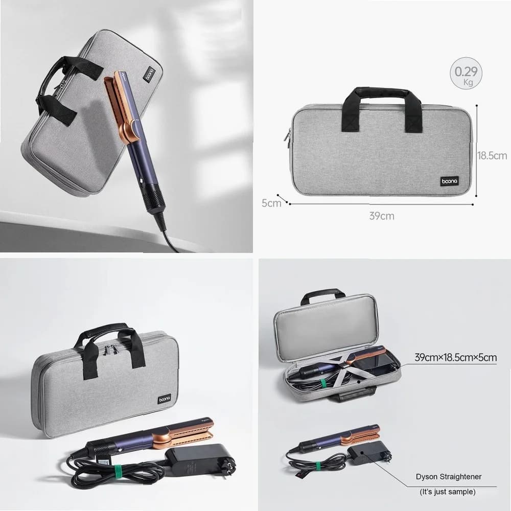 Borsa da Viaggio Oxford per Piastra per Capelli Dyson Airstrait, Custodia Protettiva Organizzatrice