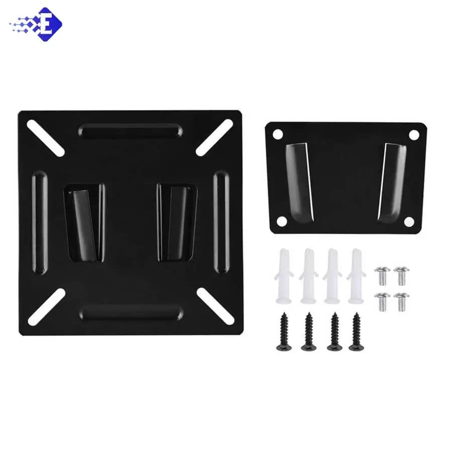 Universal metal TV stand LCD LED LCD monitor TV frame VESA 75/100 TV stand 14-24 inch bracket for flat screen with wall mounted snap closure