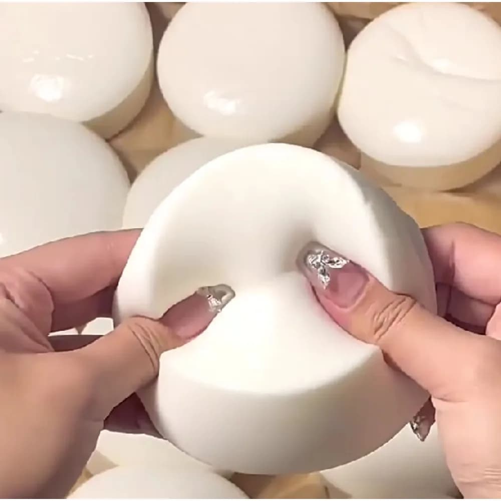 Giocattolo Antistress Morbido a Forma di Pane allo Yogurt Taba Squishy, Giocattolo Sensoriale a Lenta Risalita per Bambini e Adulti, Regalo Rilassante